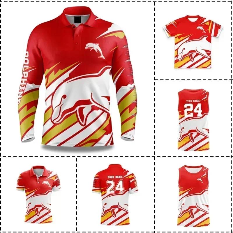 2024 Dolphins Fishing Shirt   -  : S-5XL( ̸ ȣ μ)